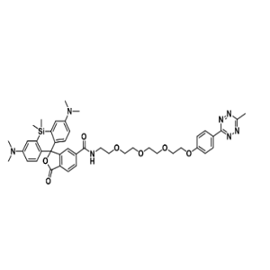 SiR-PEG4-Me-tetrazine，硅基罗丹明-四聚乙二醇-甲基四嗪