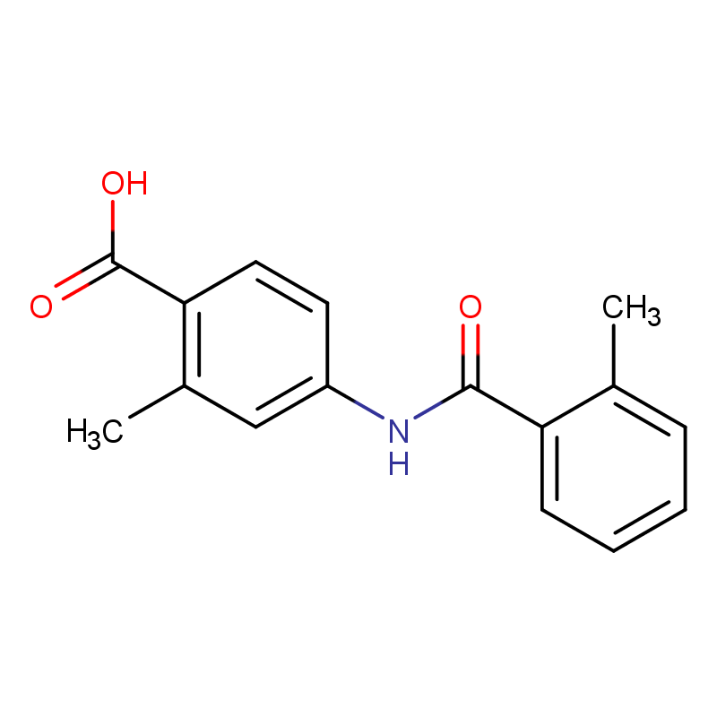 2-甲基-4-(2-甲基苯甲酰氨基)苯甲酸