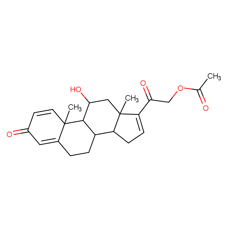 [2-[(8S,9S,10R,11S,13S,14S)-11-羟基-10,13-二甲基-3-氧代-6,7,8,9,11,12,14,15-八氢环戊烯并[A]菲-17-基]-2-氧代乙基]乙酸酯