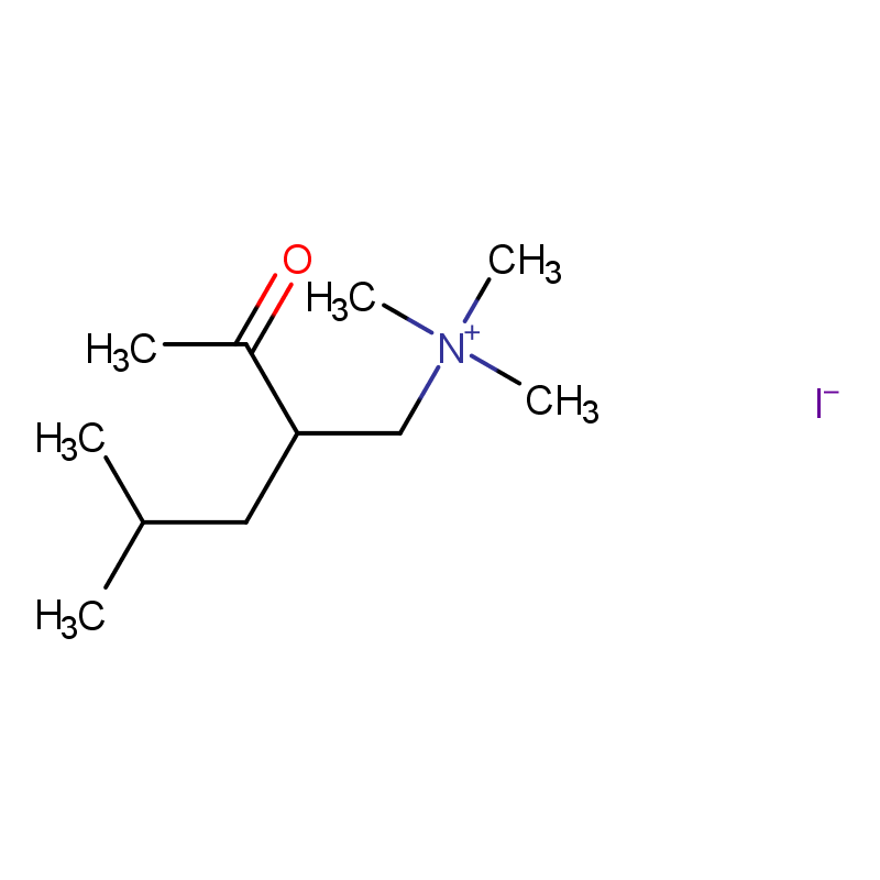 (2-乙酰基-4-甲基戊基)三甲基碘化铵