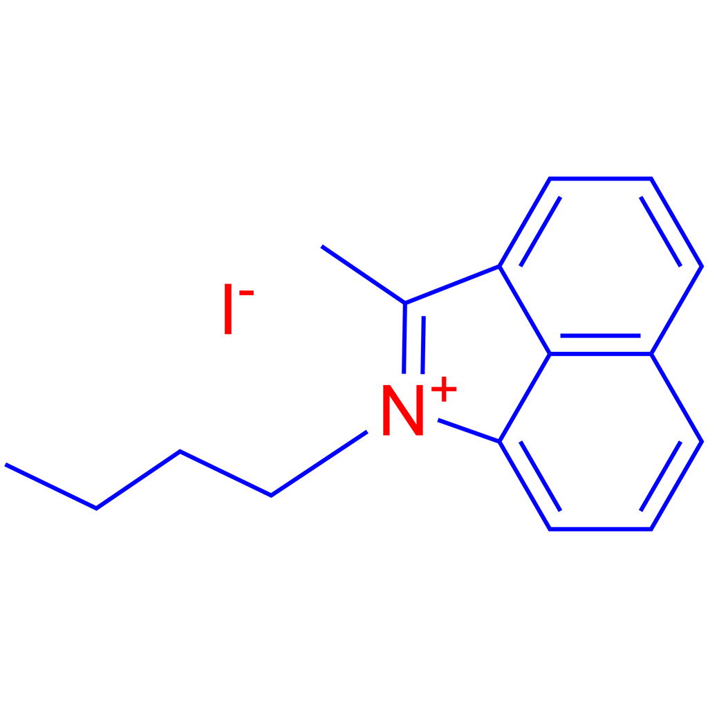 1-丁基-2-甲基苯并[CD]吲哚-1-碘化物;碘化1-丁基-2-甲基苯并[C,D]吲哚鎓