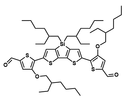5,5'-(4,4-双(2-乙基己基)-4H-硅咯并[3,2-b:4,5-b']二噻吩-2,6-二基)双(4-((2-乙基己基)氧基)噻吩-2-甲醛)