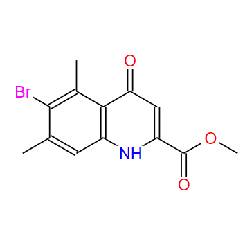 1990914-15-2；Methyl 6-bromo-5,7-dimethyl-4-oxo-1,4-dihydro-2-quinolinecarboxylate