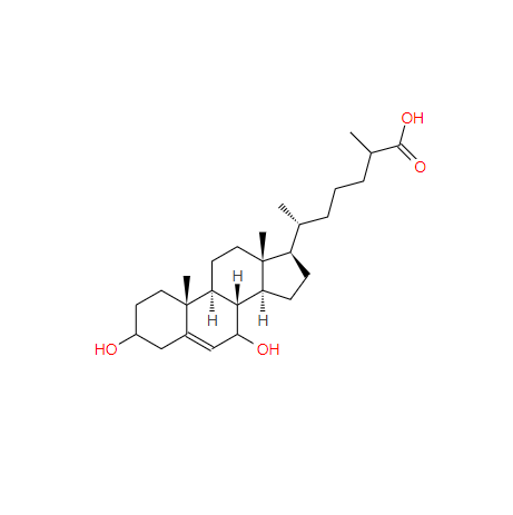3Β,7Α-二羟基-5-胆甾烯酸  115538-84-6