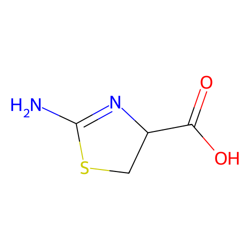 aladdin 阿拉丁 A182804 2-氨基-2-噻唑啉-4-羧酸 2150-55-2 ≥98%