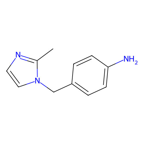 aladdin 阿拉丁 M195003 4-(2-甲基咪唑-1-甲基)苯胺 772311-98-5 ≥95%