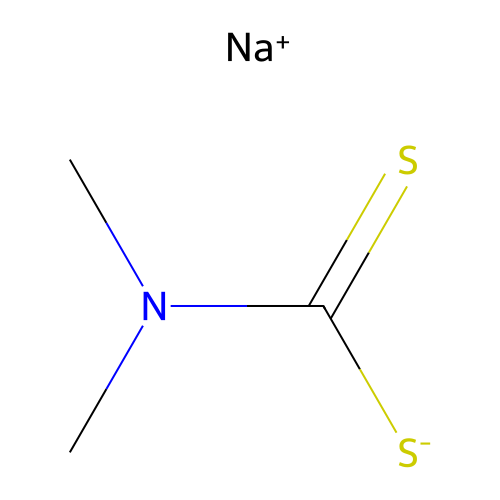 aladdin 阿拉丁 S462958 二甲基二硫代氨基甲酸钠溶液 128-04-1 ~40% in H?O