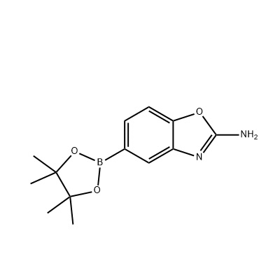 aladdin 阿拉丁 B732663 2-氨基苯并[d]恶唑-5-基硼酸频哪醇酯 1224844-66-9 ≥98%