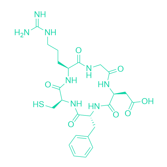 RGD肿瘤靶向肽cyclo (Arg-Ala-Asp-d-Phe-Cys)/862772-11-0/c(RGDfC)