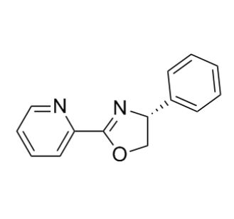 aladdin 阿拉丁 R586495 (R)-4-苯基-2-(吡啶-2-基)-4,5-二氢恶唑 117408-99-8 98% 99%ee