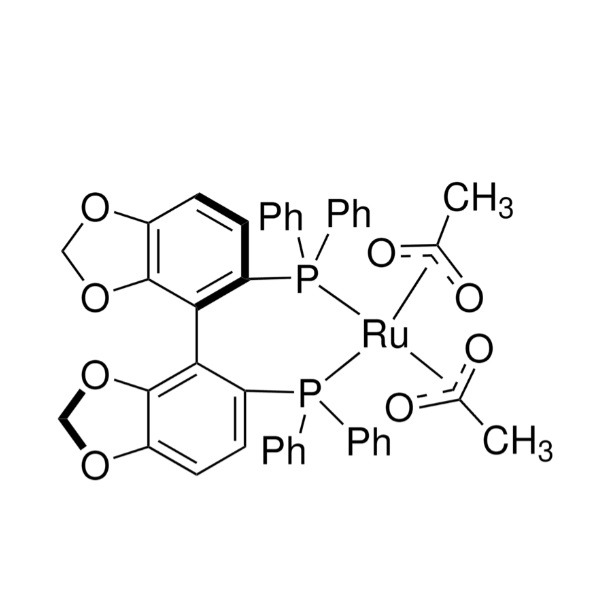 aladdin 阿拉丁 R396979 二乙酸根[(R)-5,5′-二(二苯基膦基)-4,4′-联-1,3-苯并二噁唑]钌(II) 944450-48-0 ≥98%