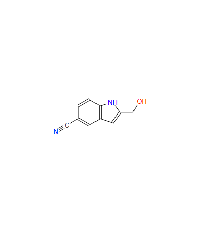 2-(羟甲基)-1H-吲哚-5-腈
