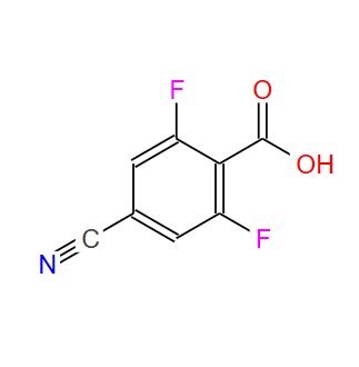 181073-82-5；4-氰基-2,6-二氟苯甲酸；4-CYANO-2,6-DIFLUOROBENZOIC ACID