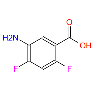 639858-45-0；5-氨基-2,4-二氟苯甲酸；5-AMino-2,4-difluorobenzoic acid