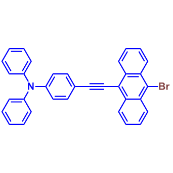 4-((10-溴蒽-9-基)乙炔基)-N,N-二苯基苯胺