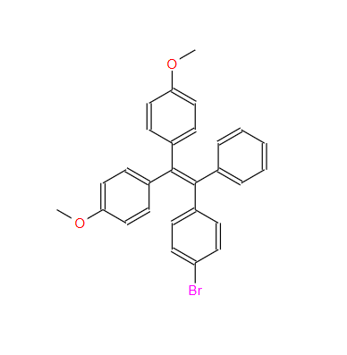 1-(4-溴苯基)-2,2-二(4-甲氧基苯基)-1-苯乙烯 1378502-33-0