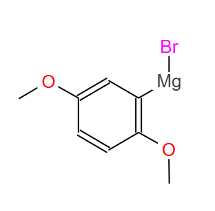 62890-98-6；2,5-二甲氧基苯基溴化镁；2,5-DIMETHOXYPHENYLMAGNESIUM BROMIDE
