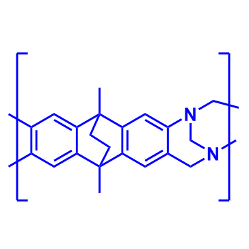 9,10-乙烷蒽-2-9,10-二氢-9,10-二甲基二胺与二甲氧基甲烷的聚合物
