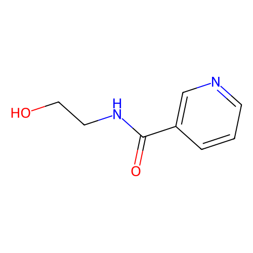 aladdin 阿拉丁 N194269 N-(2-羟乙基)-3-吡啶甲酰胺 6265-73-2 ≥95%