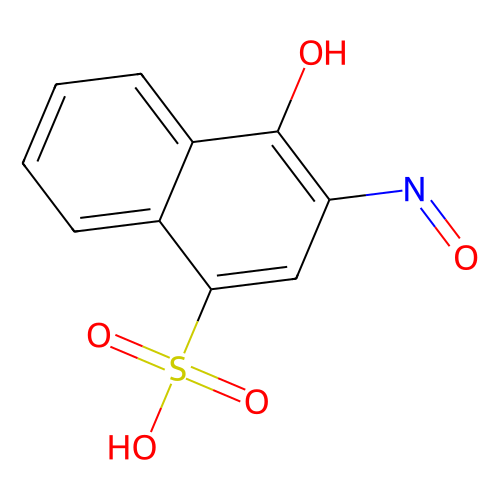 aladdin 阿拉丁 H156975 4-羟基-3-亚硝基-1-萘磺酸水合物 3682-32-4 ≥98%(T)