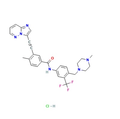 aladdin 阿拉丁 P649469 Ponatinib hydrochloride 1114544-31-8 ≥99%