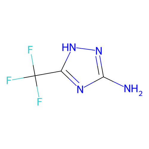 aladdin 阿拉丁 T588462 5-(三氟甲基)-1H-1,2,4-三唑-3-胺 25979-00-4 ≥95%