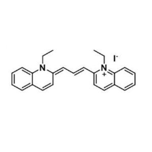 605-91-4，1,1'-二乙基-2,2'-羰花青碘，1,1'-Diethyl-2,2'-carbocyanine iodide