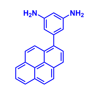 5-(芘-1-基)苯-1,3-二胺