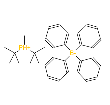 853073-44-6；四苯基硼化二叔丁基甲基膦；DI-TERT-BUTYLMETHYLPHOSPHONIUM TETRAPHENYLBORATE