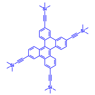 2,7,10,15-四((三甲基硅基)乙炔基)二苯并[g,p]稠四苯