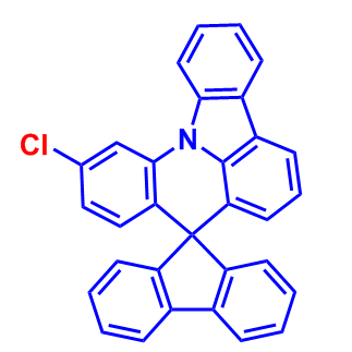 11'-氯螺[芴-9,8'-吲哚并[3,2,1-de]吖啶]