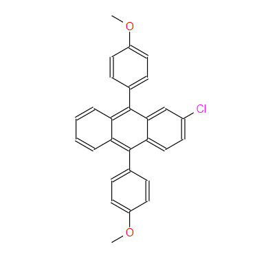 110904-87-5  9,10-双(4-甲氧基苯基)-2-氯蒽