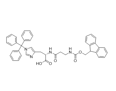 Fmoc-β-Ala-His(Trt)-OH