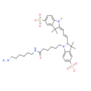 2183440-43-7，Sulfo Cy3 amine，磺化Cy3氨基