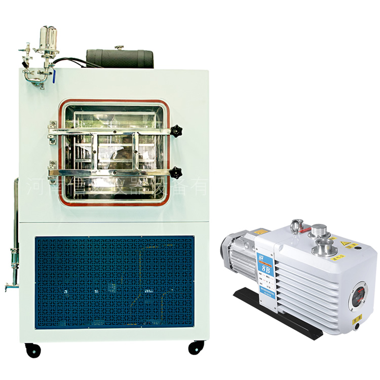 2平方真空冷冻干燥机自动工艺编程原位冻干机LGJ-200F
