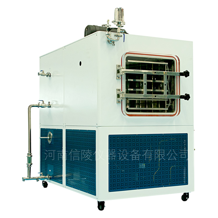 2平方真空冷冻干燥机自动工艺编程原位冻干机LGJ-200F