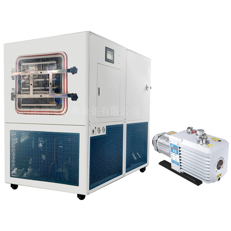 2平方真空冷冻干燥机自动工艺编程原位冻干机LGJ-200F