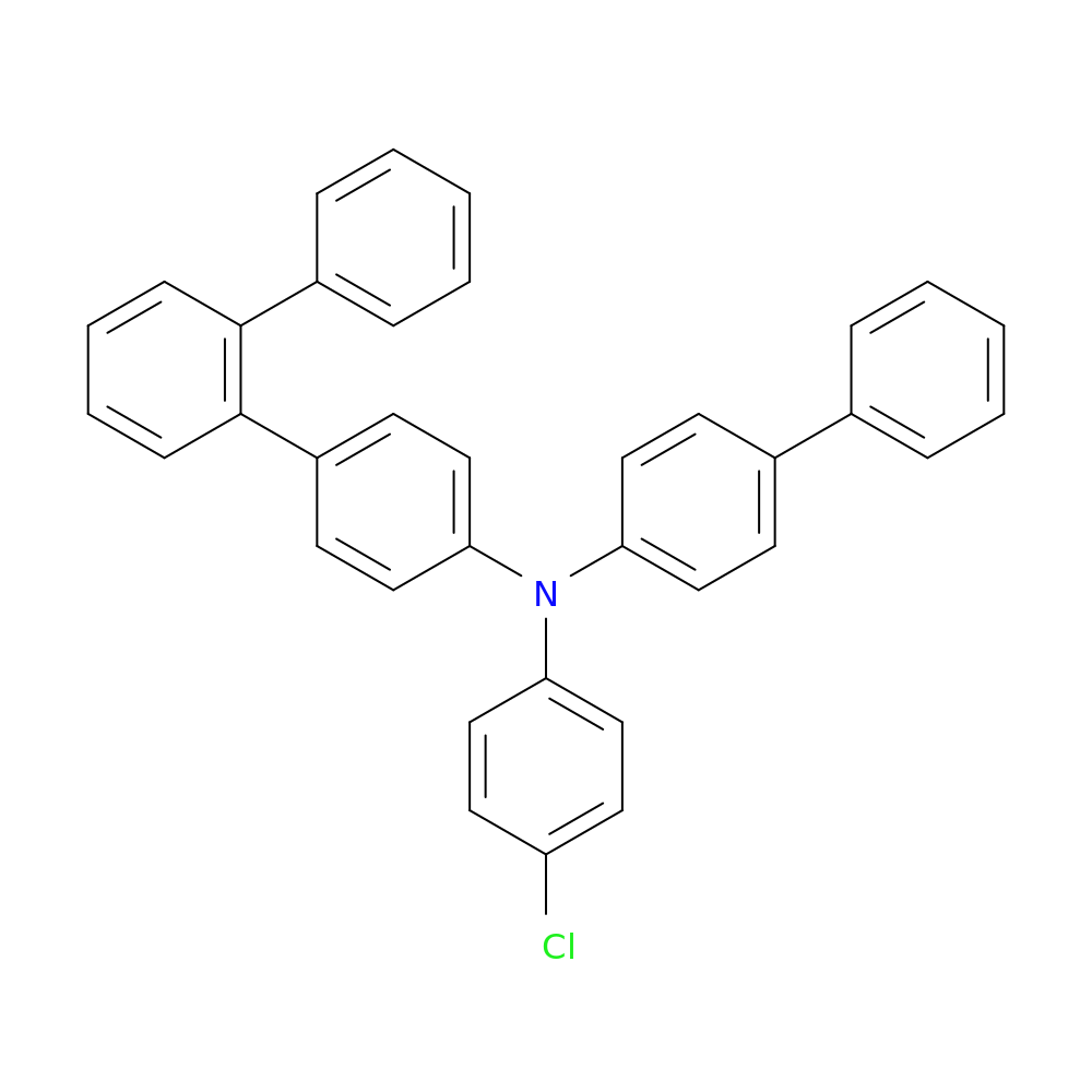 N-([1,1'-联苯]-4-基)-N-(4-氯苯基)-[1,1':2',1''-三联苯]-4-胺 3064705-79-6