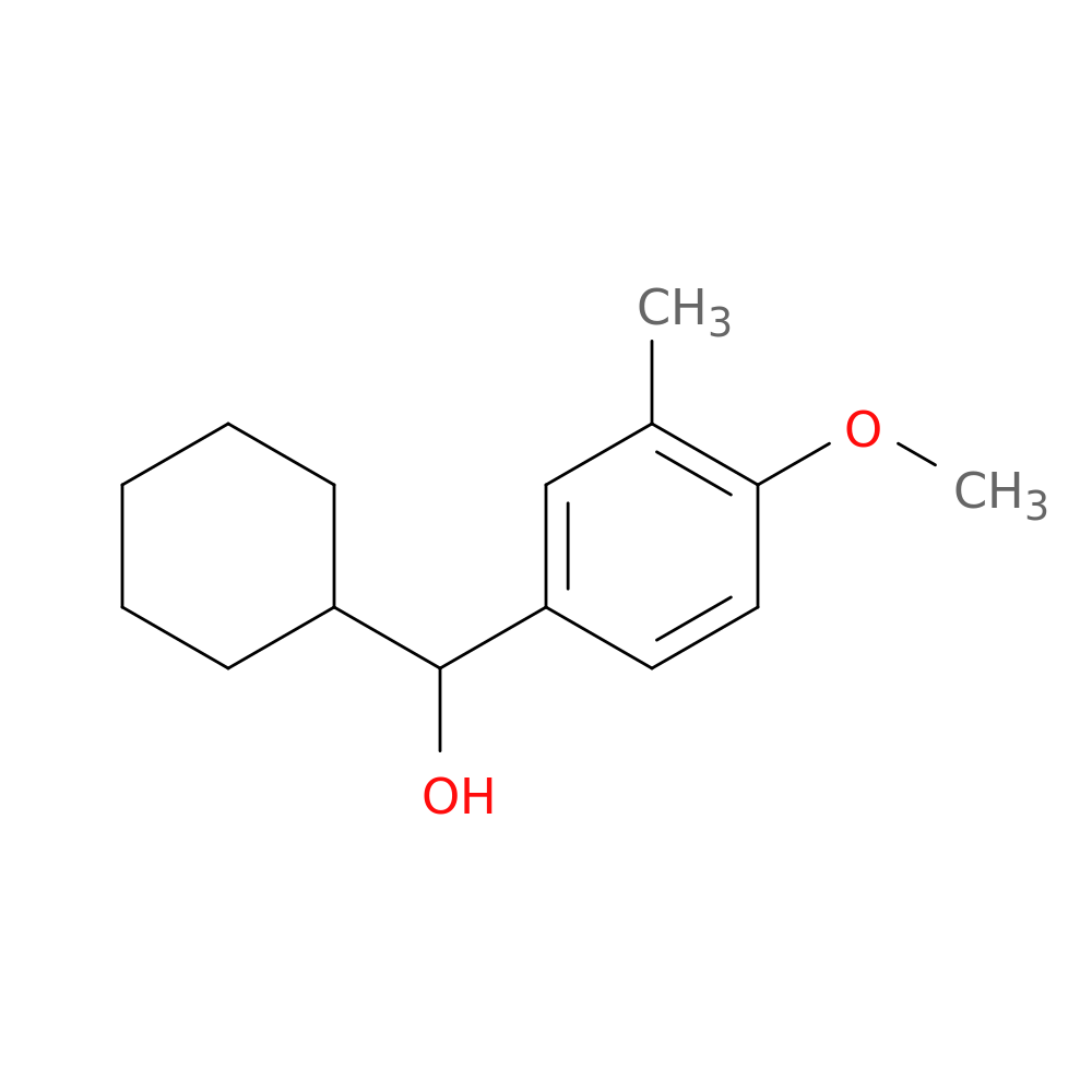  α-环己基-4-甲氧基-3-甲基苯甲醇 1181985-54-5