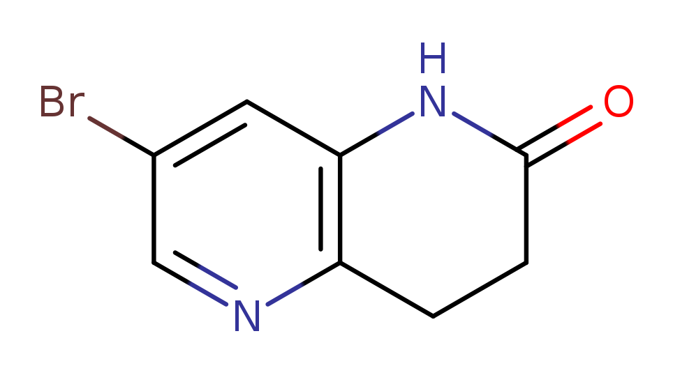 7-溴-3,4-二氢-1,5-萘啶-2(1H)-酮 1256834-74-8