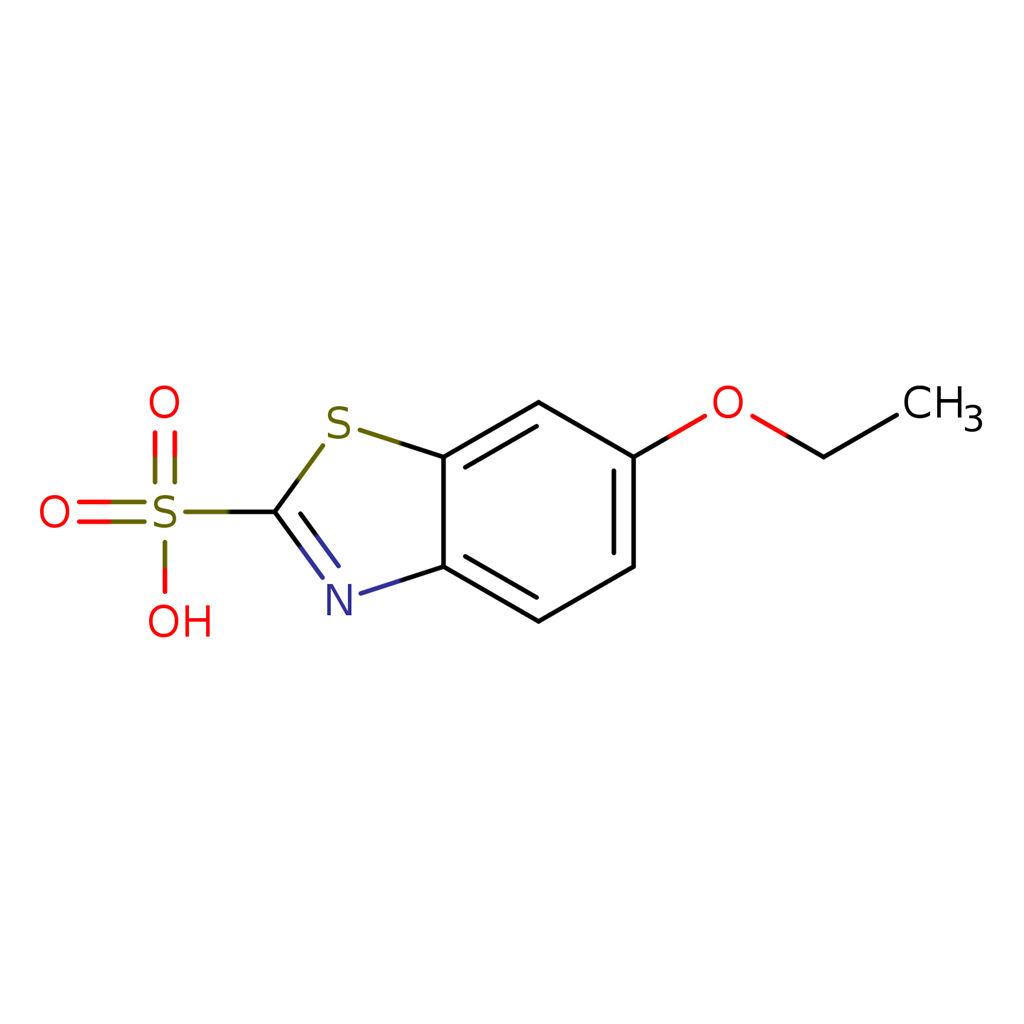 6-乙氧基-2-苯并噻唑磺酸 802266-18-8