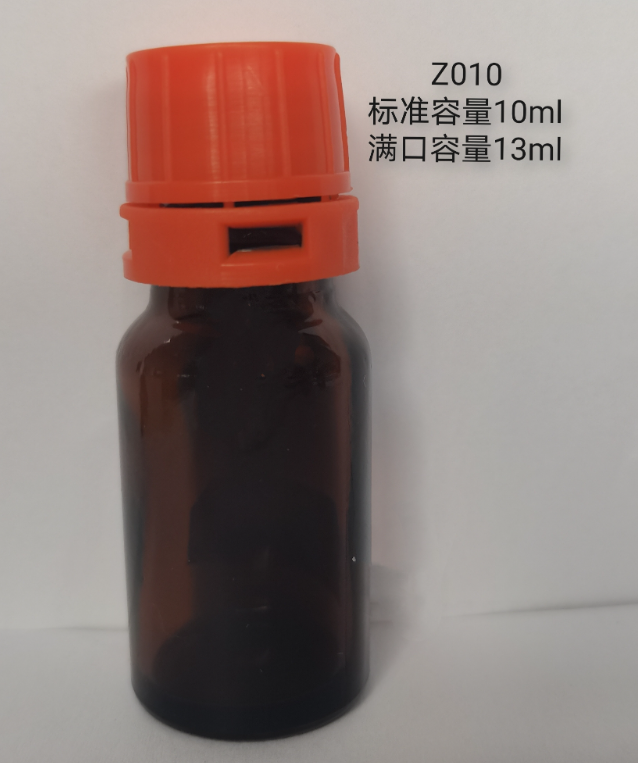 窄口试剂瓶防漏瓶防盗盖瓶聚四氟乙烯垫盖瓶棕色琥珀色钠钙玻璃瓶