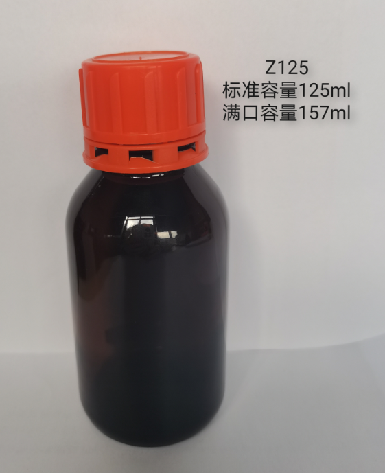 窄口试剂瓶防漏瓶防盗盖瓶聚四氟乙烯垫盖瓶棕色琥珀色钠钙玻璃瓶2