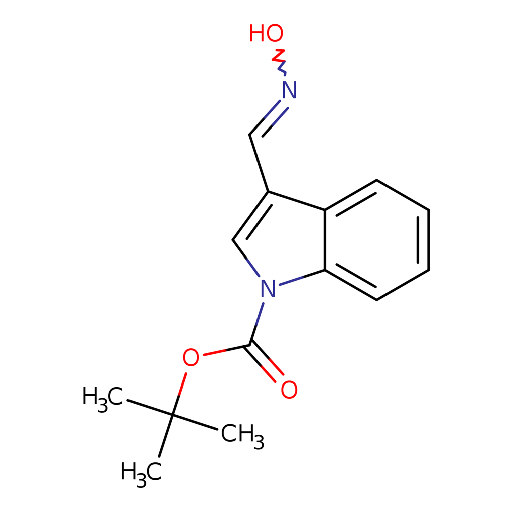 1,1-二甲基乙基3-[(羟基亚氨基)甲基]-1H-吲哚-1-甲酸酯 188988-43-4