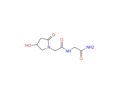 2-(4-羟基-2-氧代-1-乙酰胺基吡咯烷)乙酰胺120428-80-0
