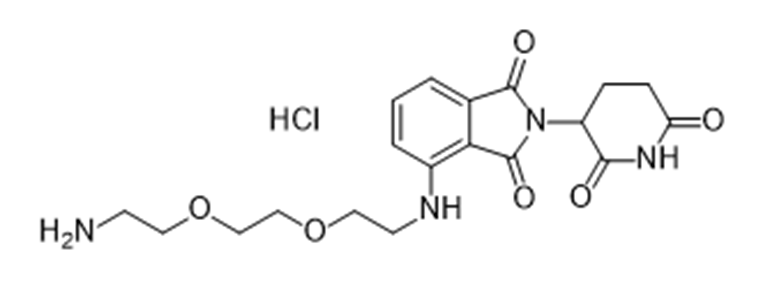 4-((2-(2-(2-氨基乙氧基)乙氧基)乙基)氨基)-2-(2,6-二氧代哌啶-3-基)异吲哚啉-1,3-二酮盐酸盐