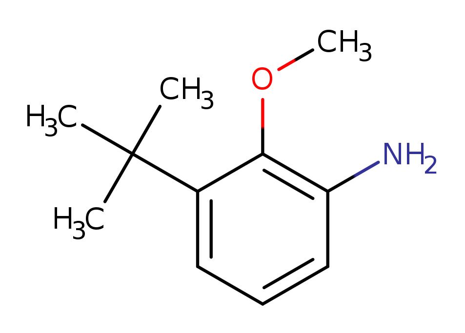 3-(叔丁基)-2-甲氧基苯胺  18515-06-5