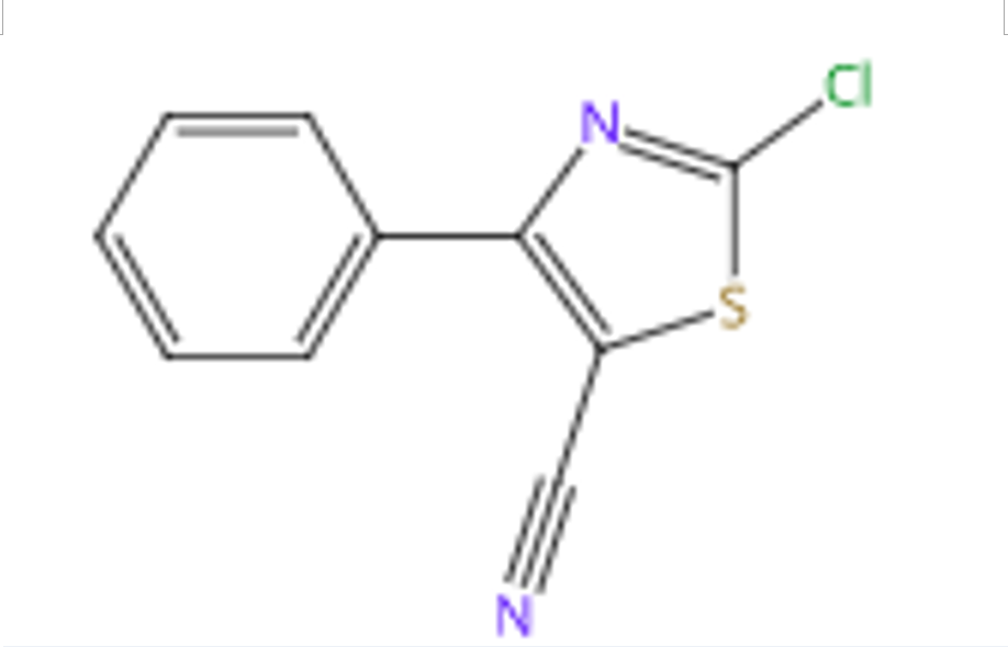 5-噻唑腈，2-氯-4-苯基-