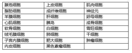 Nordmark胶原酶应用细胞范围