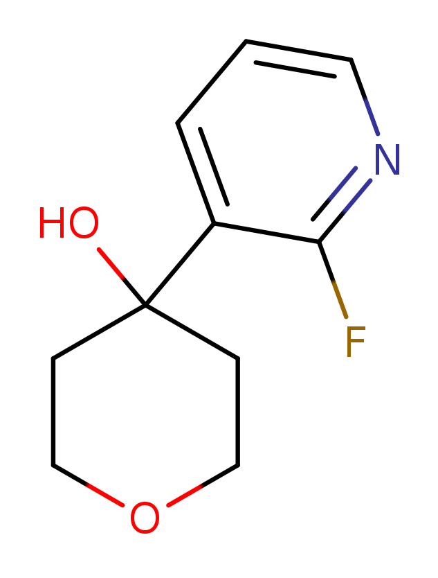 4-(2-氟吡啶-3-基)四氢-2H-吡喃-4-醇 1227177-74-3